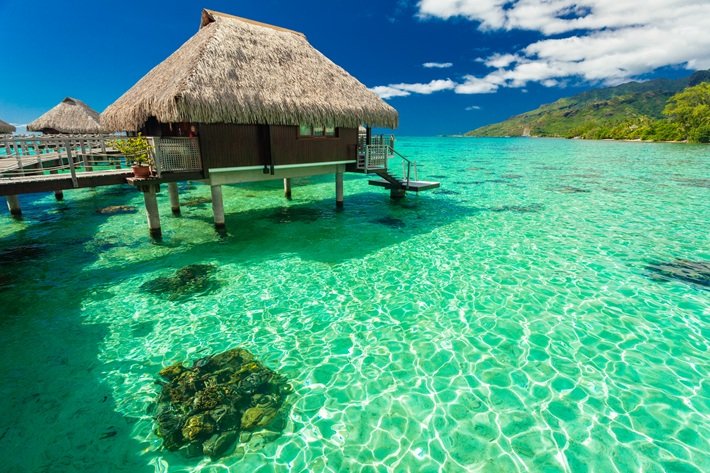 huts over water florida
